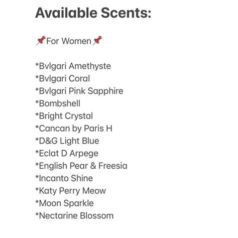 ian darcy perfume list women.